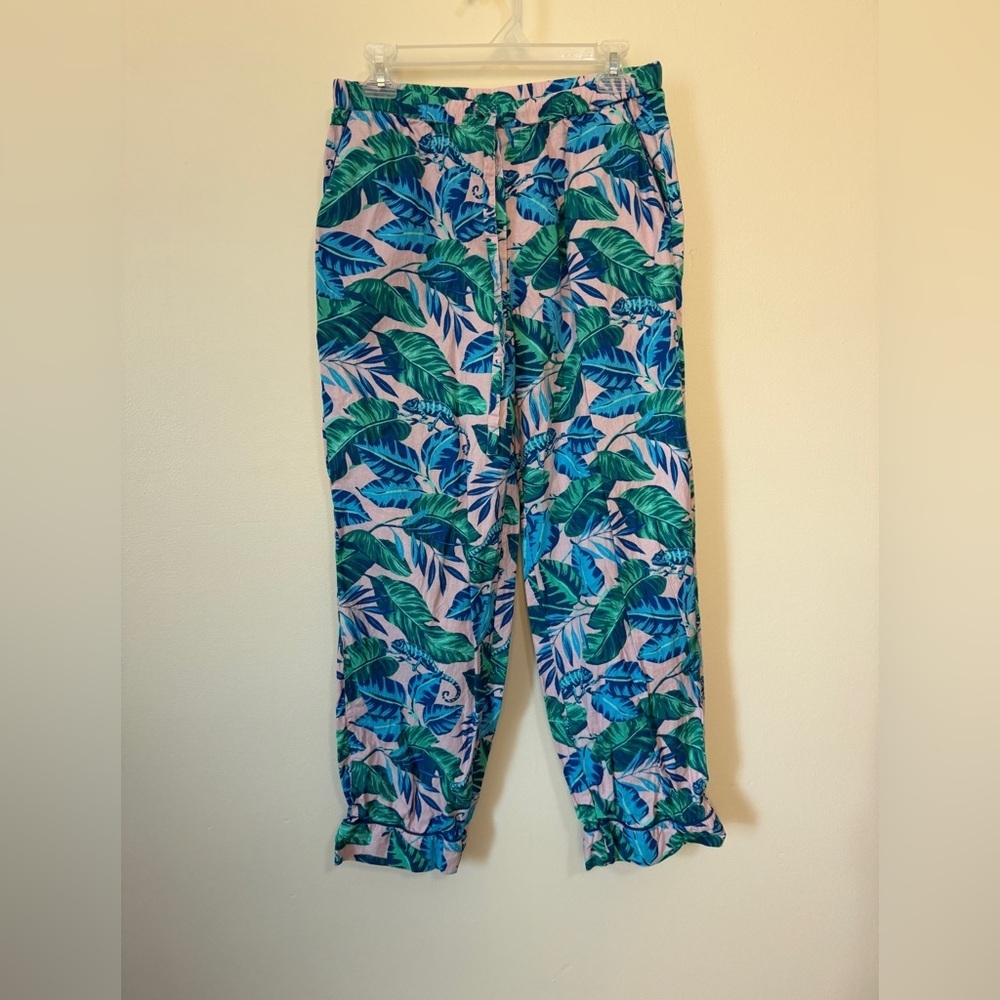 PrintFresh sold out Karma Chameleon lounge pajama pants size small org cotton